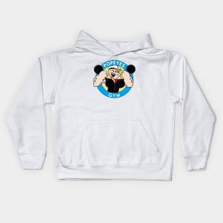 Popeyes Gym Kids Hoodie